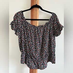 Floral Off-Shoulder Top